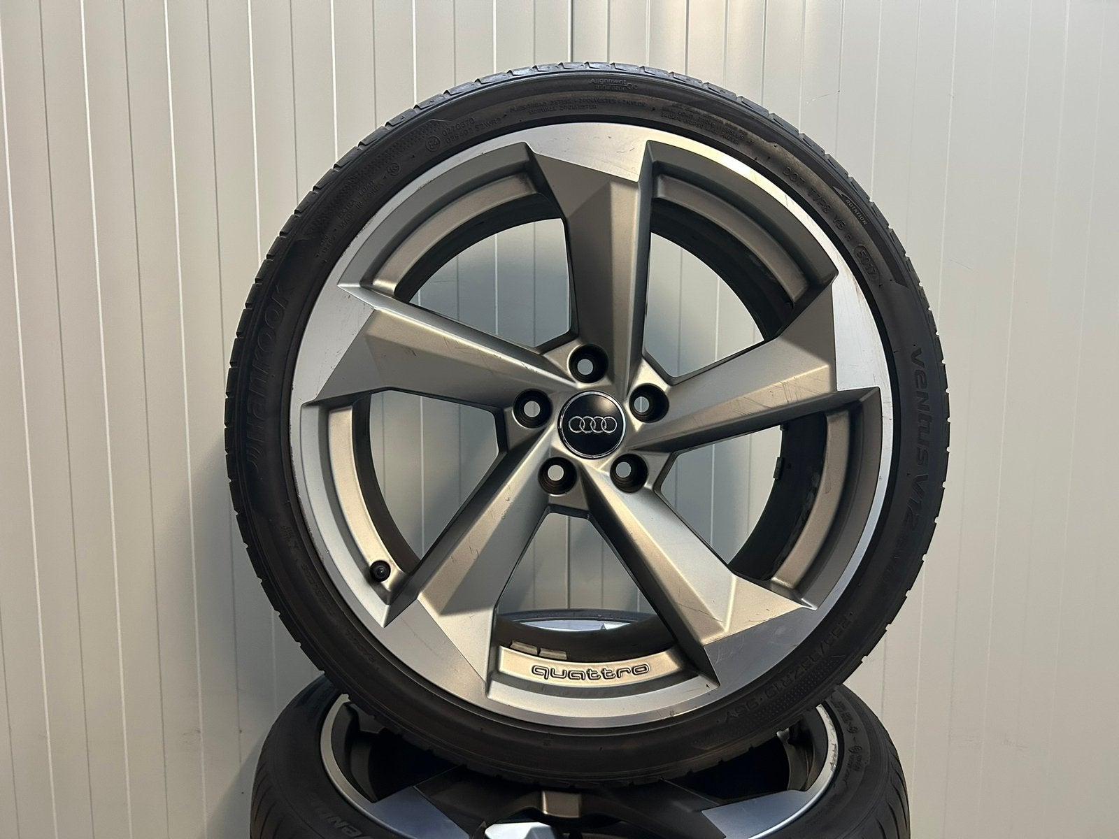 Originele Audi A5 S5 B9 Quattro 19 inch velgen zomer AO, Auto-onderdelen, Audi, Gebruikt, 255 mm, Banden en Velgen