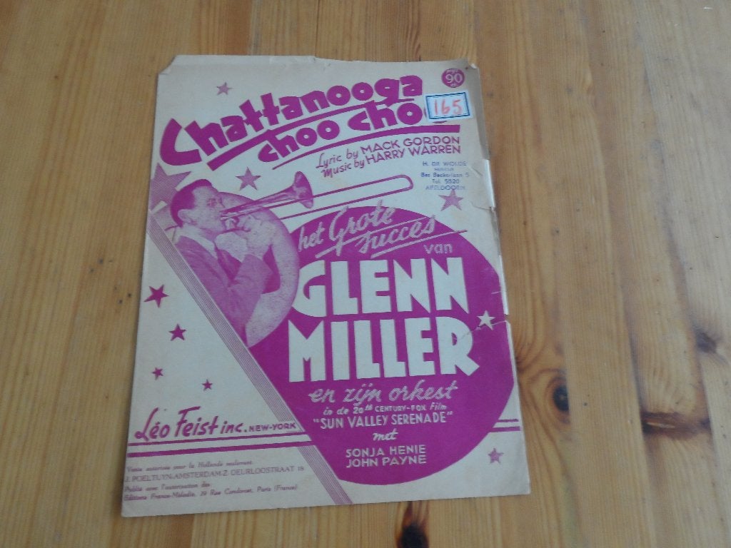 Chattanooga choo choo - glenn miller, Gebruikt, Gitaar, Ophalen of Verzenden, Artiest of Componist