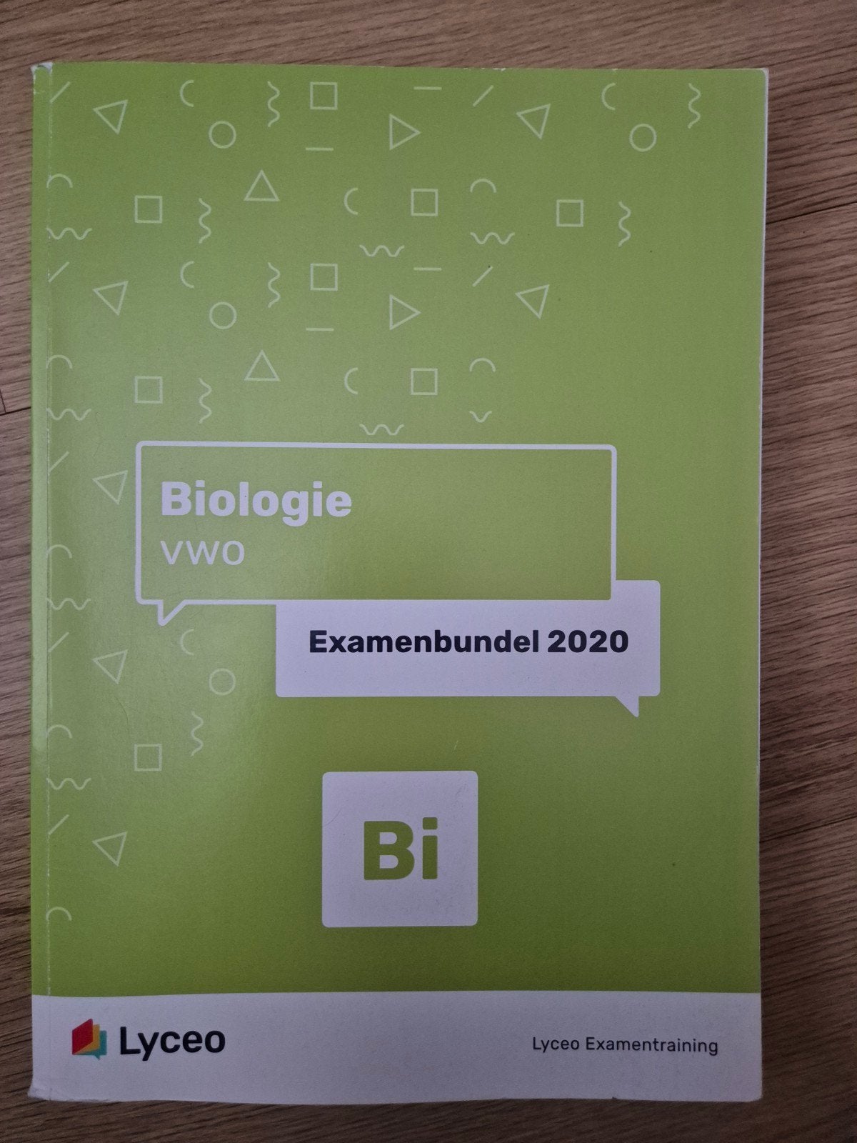 Examenbundel Biologie VWO 2020 Lyceo, Boeken, VWO, Lyceo, Biologie, Ophalen of Verzenden