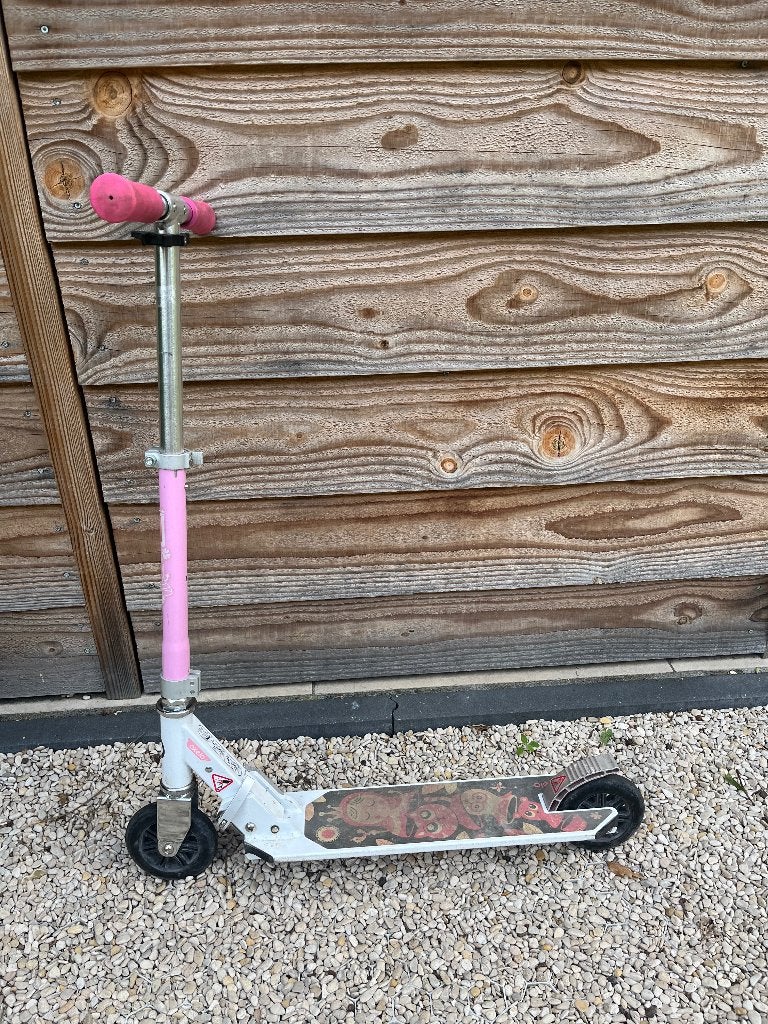 Oxelo kinderstep roze, Ophalen, Gebruikt, Gewone step, Oxelo (Decathlon)