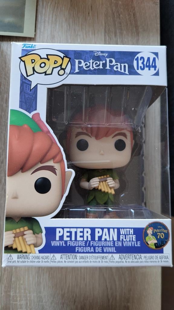 Funko Disney pop Peter Pan, Ophalen of Verzenden, Nieuw