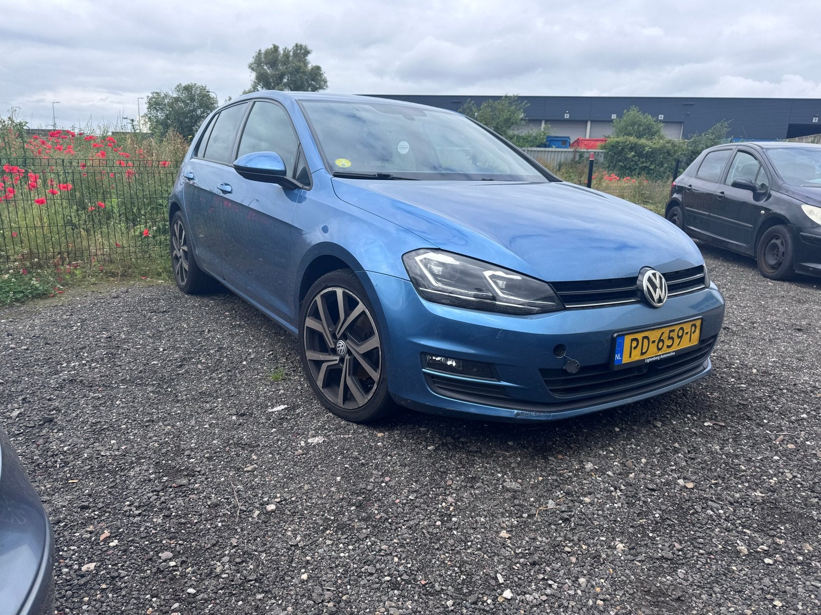Volkswagen Golf 1.6 TDI 77KW DSG 2013 Blauw, Auto's, 4 cilinders, Blauw, Diesel, 26 km/l