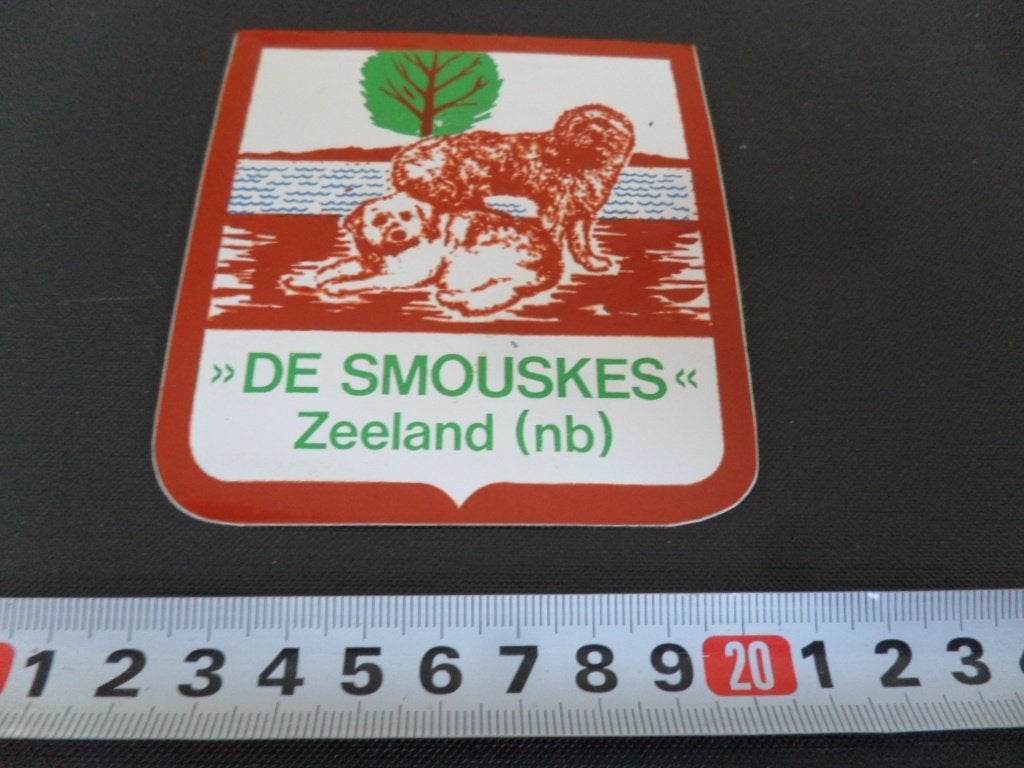 sticker Zeeland ( nb)  DE SMOUSKES, Ophalen, Zo goed als nieuw