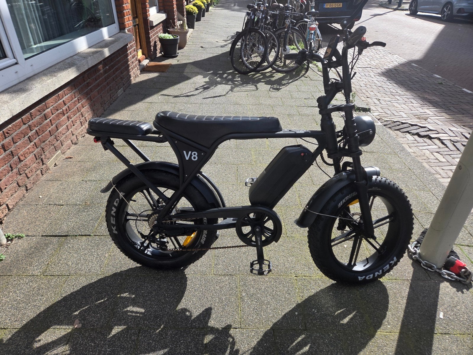 Fatbike V8 met defect digitaal scherm 2700km mee gereden., Fietsen en Brommers, Ophalen of Verzenden, Gebruikt, Overige merken