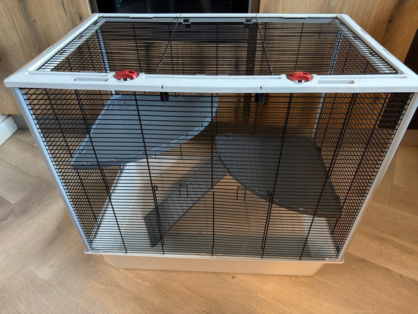 Ferplast Furat knaagdierenkooi, Dieren en Toebehoren, Ophalen, Chinchilla, 60 tot 90 cm, Zo goed als nieuw