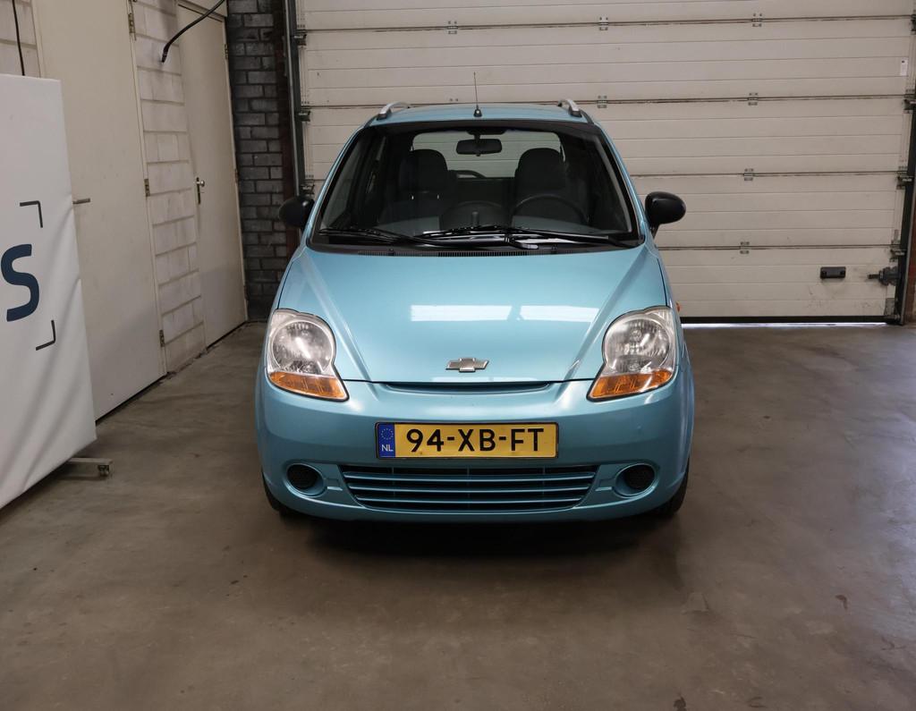 Chevrolet Matiz 0.8 Style 3e eigenaar NAP Airco 04-27 APK, Voorwielaandrijving, Stof, Gebruikt, Blauw