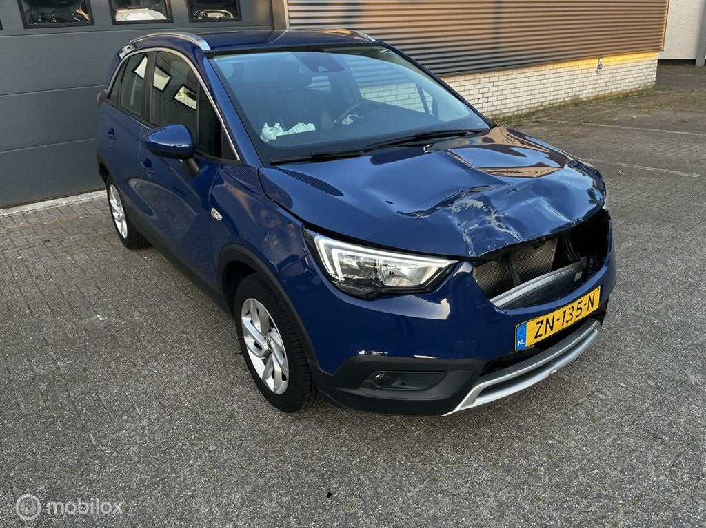 Opel Crossland X 1.2 Turbo Edition, Auto's, Opel, Voorwielaandrijving, Euro 6, 1199 cc, Blauw