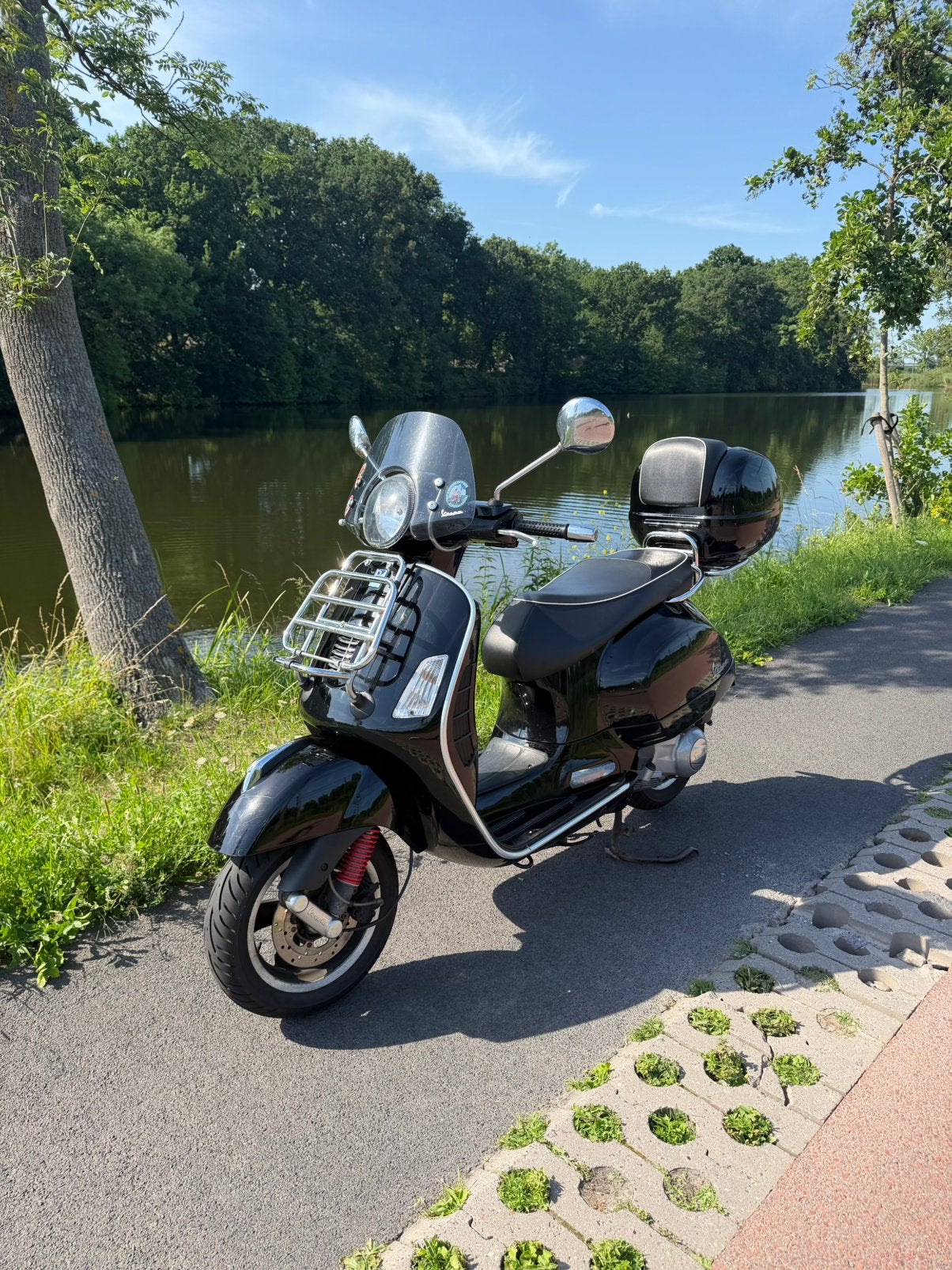 Vespa GTS 300 | Afkomstig van 1e Eigenaar, Ophalen, Overige modellen, Zo goed als nieuw, Benzine
