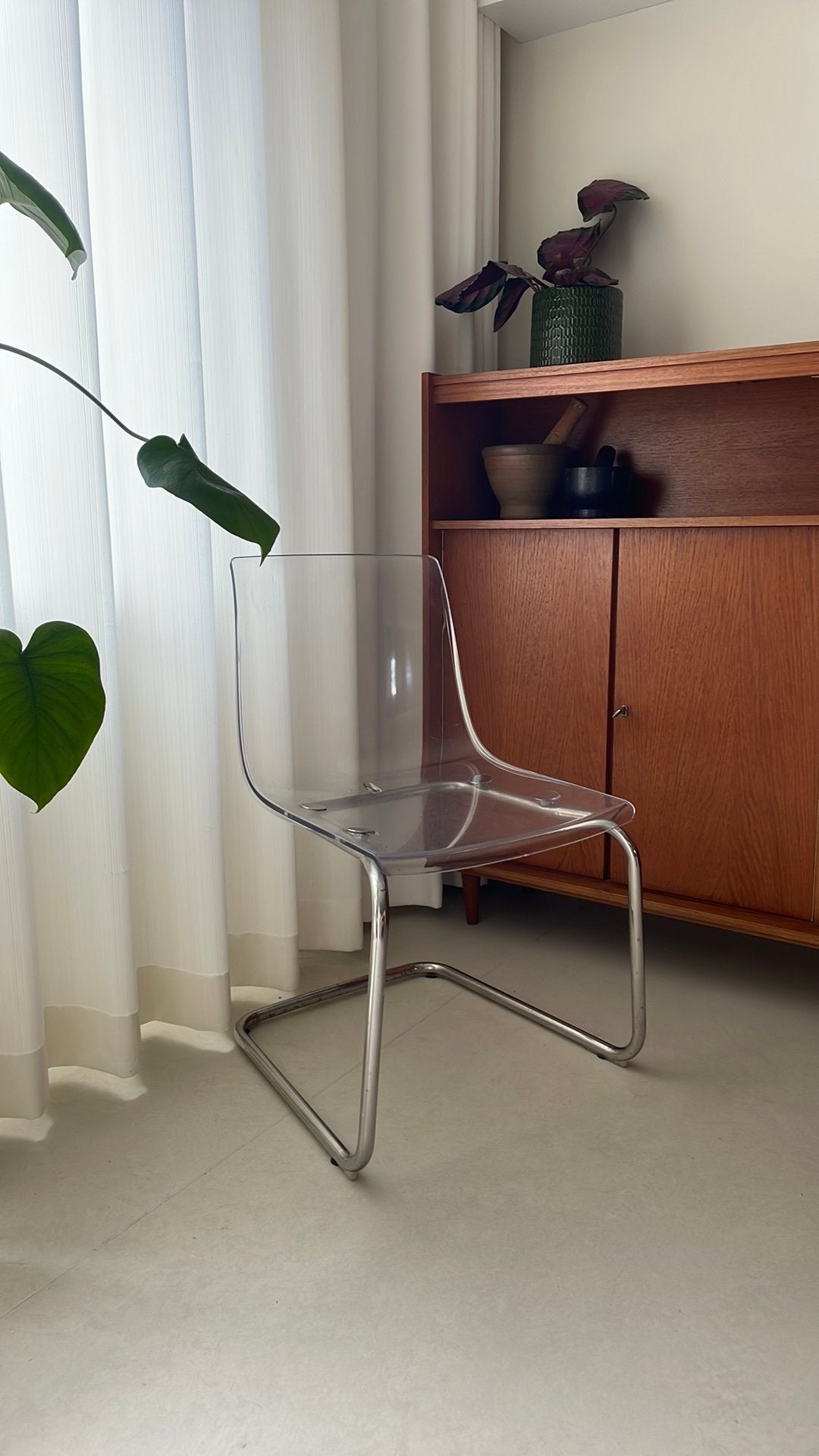 Tobias chair (Rusty), Huis en Inrichting, Tafels | Bijzettafels, Ophalen, Gebruikt, 75 cm of meer, 60 cm of meer