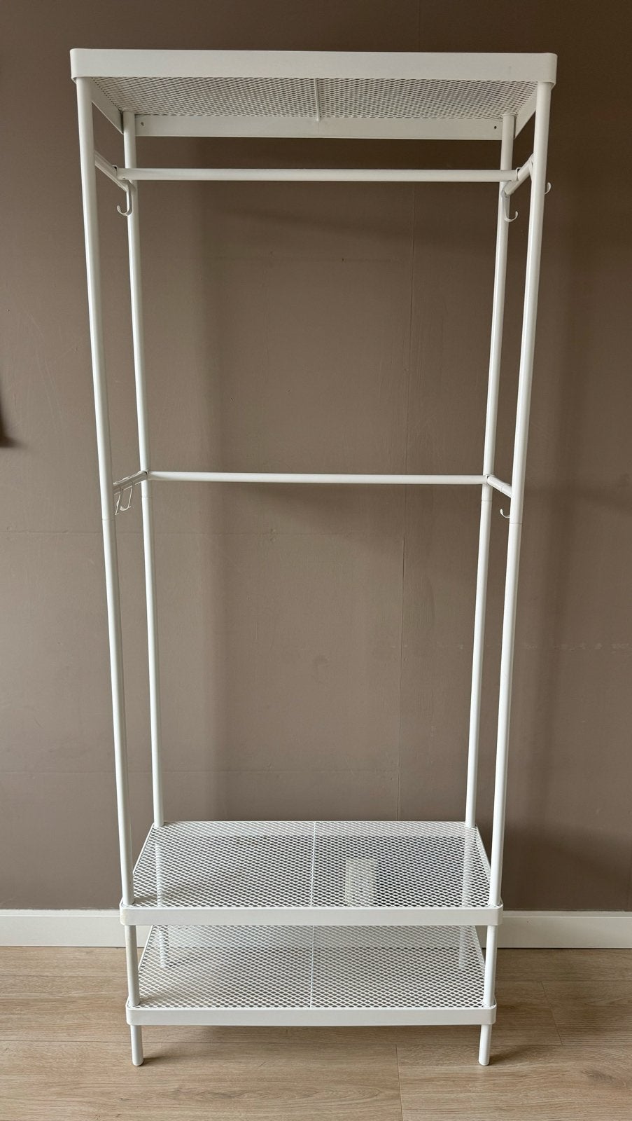 IKEA MACKAPÄR kapstok/schoenenrek, Huis en Inrichting, Ophalen, Met plank(en), 200 cm of meer, 50 tot 100 cm