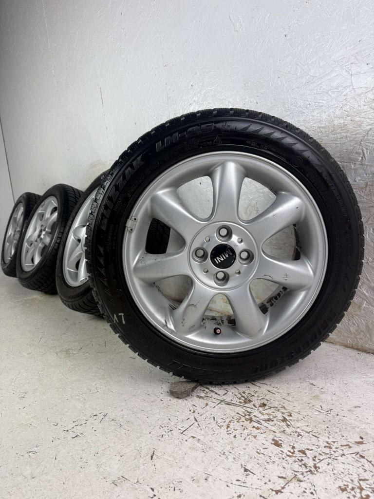 Originele Mini One Cooper Cabrio velgen 16" 4x100 winter 94, Auto-onderdelen, Banden en Velgen, Niet ingevuld, Gebruikt, 16 inch