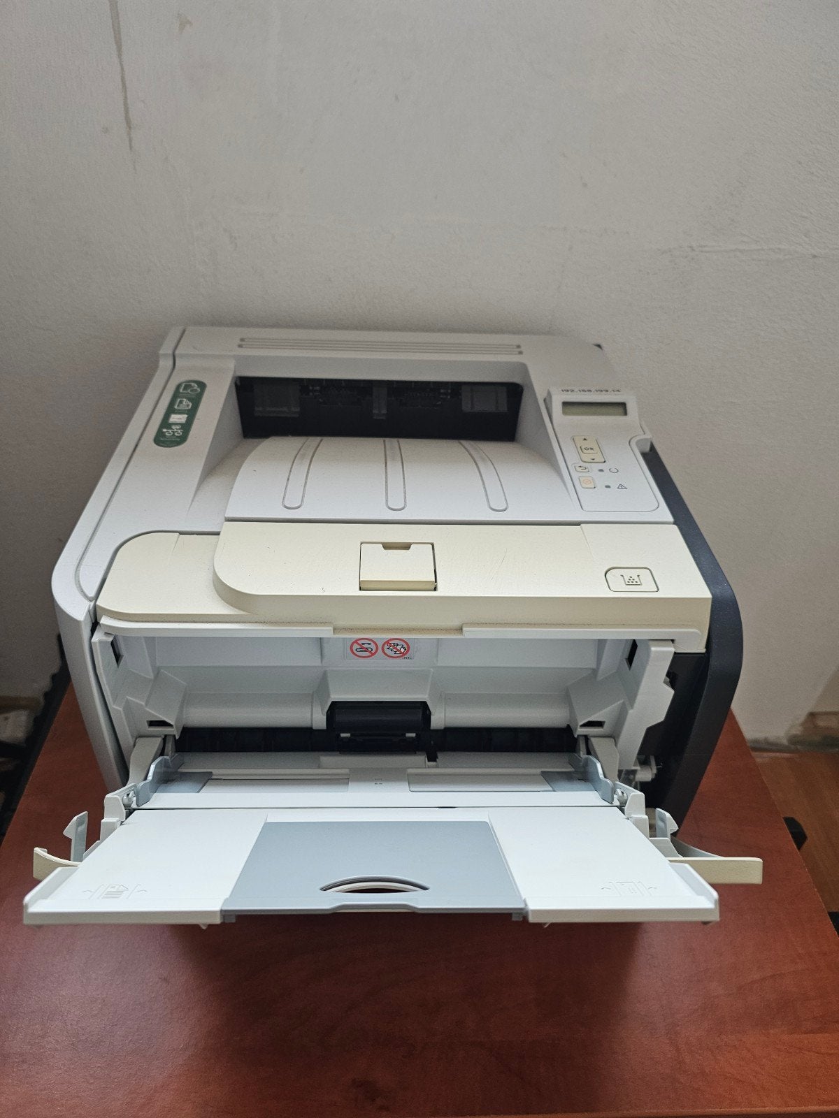 HP LaserJet 2055dn netwerk laserprinter met toner, Computers en Software, Printers, Ophalen, Gebruikt, Printer, Laserprinter
