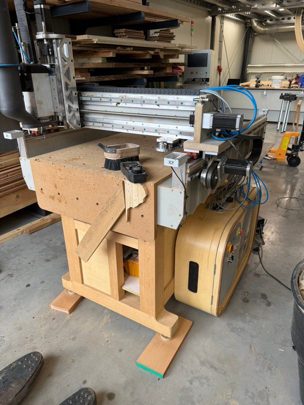 Zelfbouw cnc | niet werkend, Doe-het-zelf en Verbouw, Gereedschap | Freesmachines, Ophalen, Zo goed als nieuw, Elektrisch, Bovenfrees