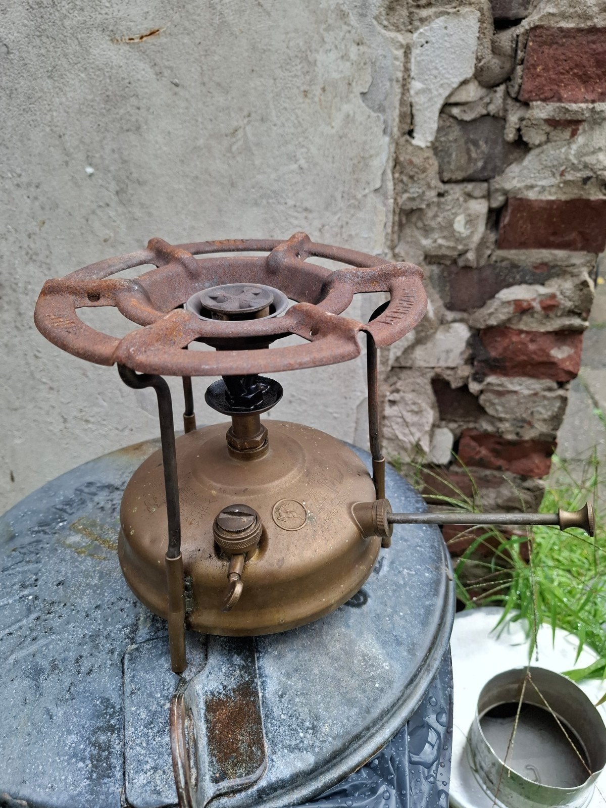 Antieke AIDA Petroleumbrander - Vintage Kampeerfornuis, Ophalen