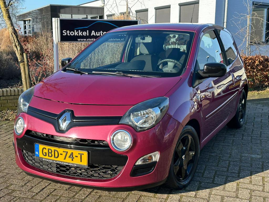 Renault Twingo 1.2 16V Dynamque lage km ✅136 dkm, Voorwielaandrijving, 74 pk, Zwart, 4 stoelen