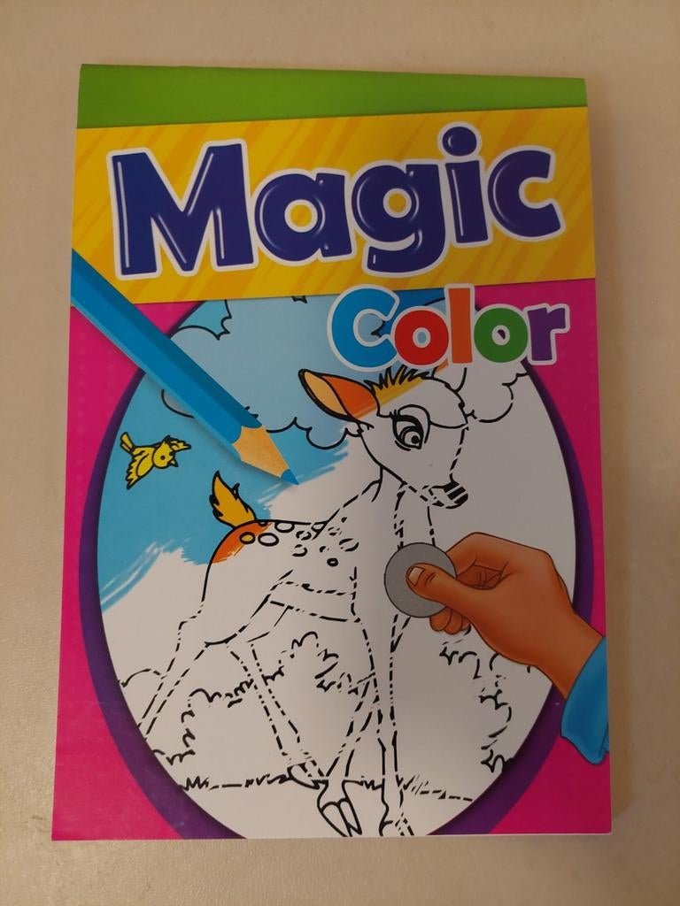 Magic colorblok, Ophalen of Verzenden, Zo goed als nieuw, Papier, Schets- of Tekenboek