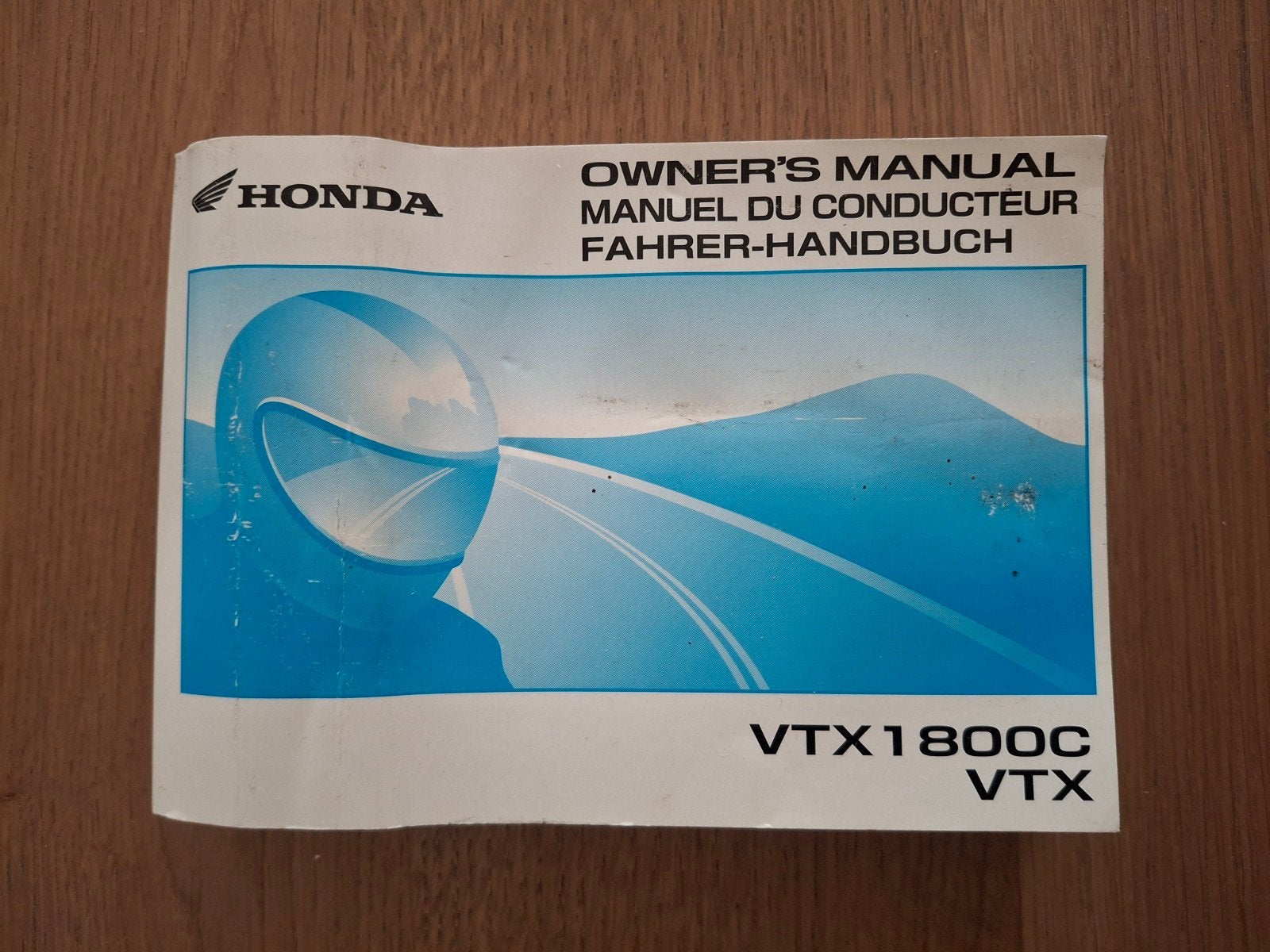 Honda VTX-1800 Owner's Manual met Elektrische Schema's, Motoren, Ophalen of Verzenden, Honda