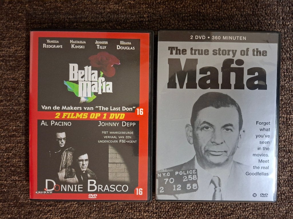 DVD's  Mafia, Vanaf 16 jaar, Ophalen, Zo goed als nieuw, Maffia en Misdaad