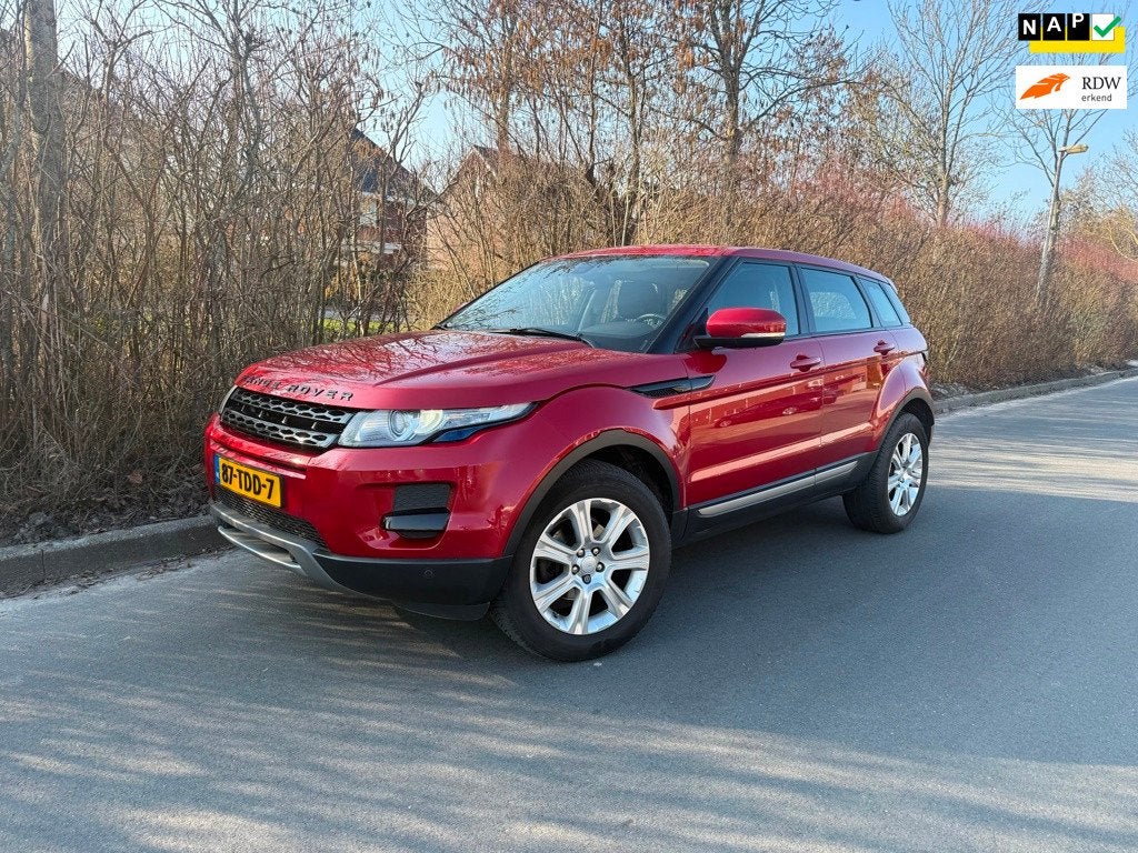 Land Rover Range Rover Evoque 2.2 TD4 4WD Pure, Automaat, Euro 5, 15 km/l, Zwart