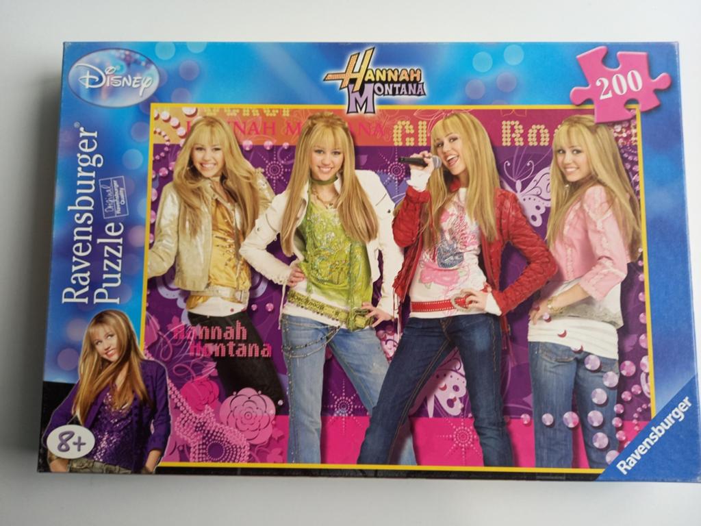Puzzel Ravensburger Hannah Montana (Miley Cyres), Ophalen of Verzenden, Zo goed als nieuw