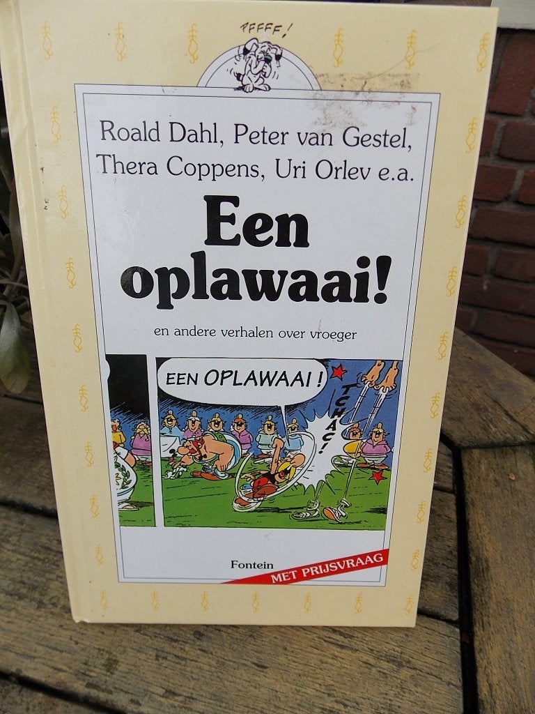 Een Oplawaai! Verhalenbundel Roald Dahl, Gelezen, Fictie algemeen, Ophalen of Verzenden, Roald Dahl, Peter van Gestel, Thera Coppens, Uri Orlev e.a.