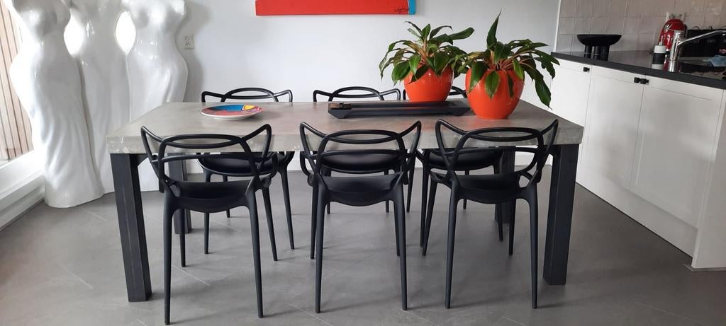 Set originele Kartell (Masters)Philip Starck design stoelen, Huis en Inrichting, Stoelen, Ophalen, Zo goed als nieuw