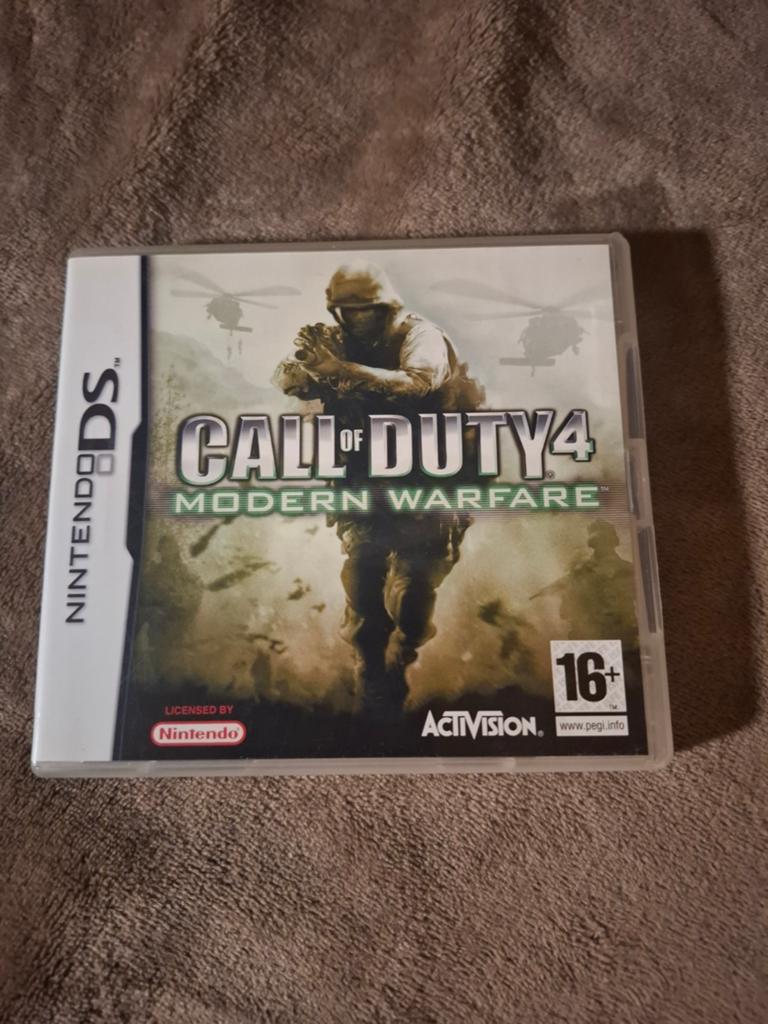 Nintendo call of duty 4, Spelcomputers en Games, Games | Nintendo DS, 3 spelers of meer, Ophalen of Verzenden, Zo goed als nieuw