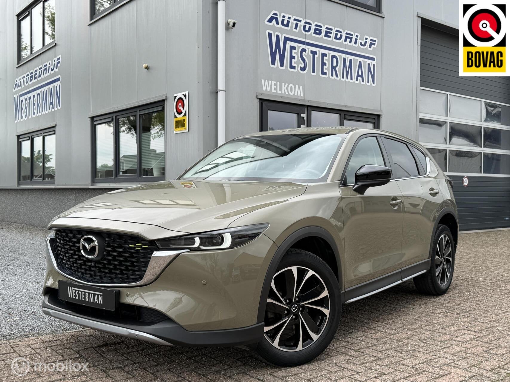Mazda CX-5 2.0 SkyActiv-G 165 Newground Led 360ºCam Stoelve, Zwart, 4 cilinders, Bedrijf, SUV of Terreinwagen