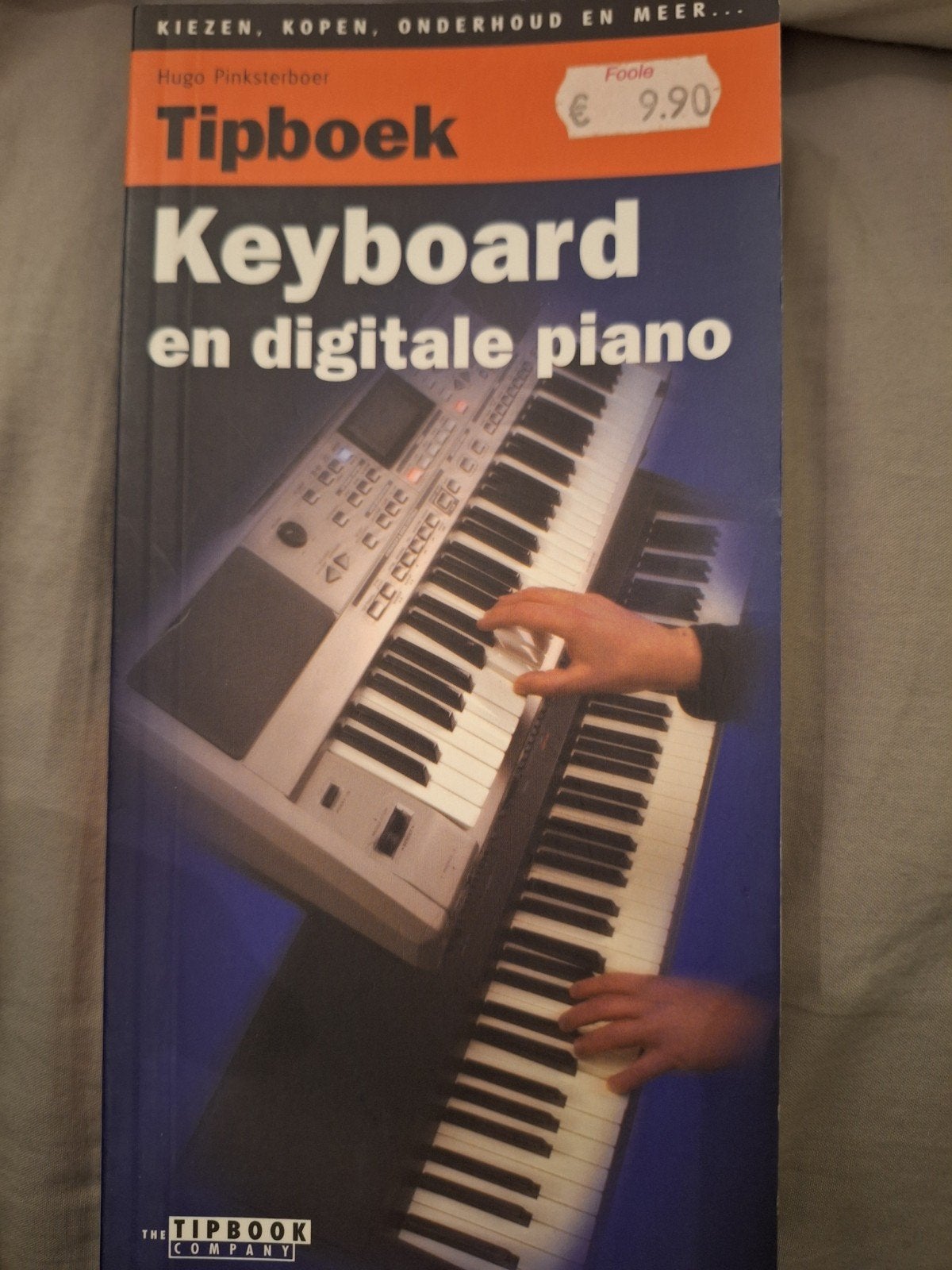 Tipboek Keyboard en digitale piano - Hugo Pinksterboer, Boeken, Ophalen of Verzenden, Zo goed als nieuw, Instrument, Hugo Pinksterboer
