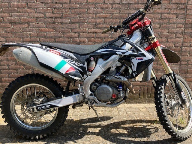 Honda crossmotor crf450 met kenteken bouwjaar 2009, Motorrijbewijs A, Gebruikt, 449 cc, Particulier