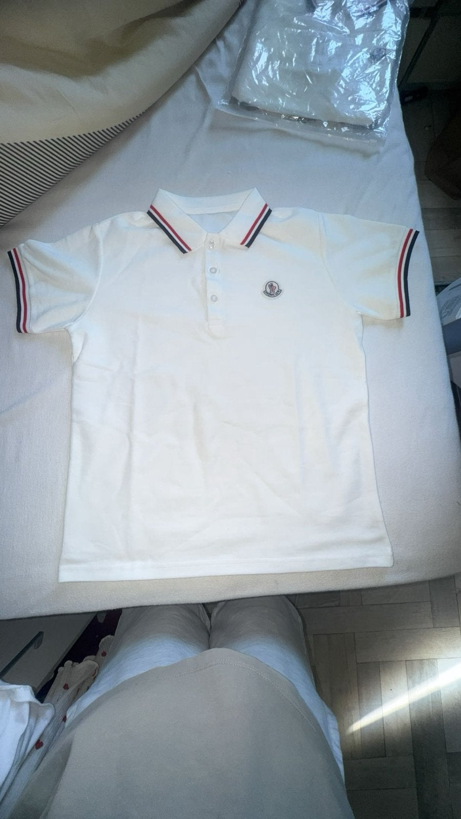 Moncler, Ophalen of Verzenden, Nieuw, Overige maten, Wit