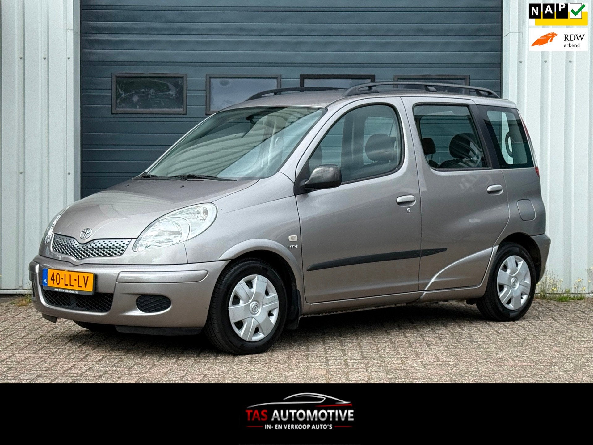 Toyota Yaris Verso 1.3 VVT-i Terra AIRCO / NAP / NIEUWE APK, Voorwielaandrijving, 4 cilinders, 400 kg, Yaris Verso