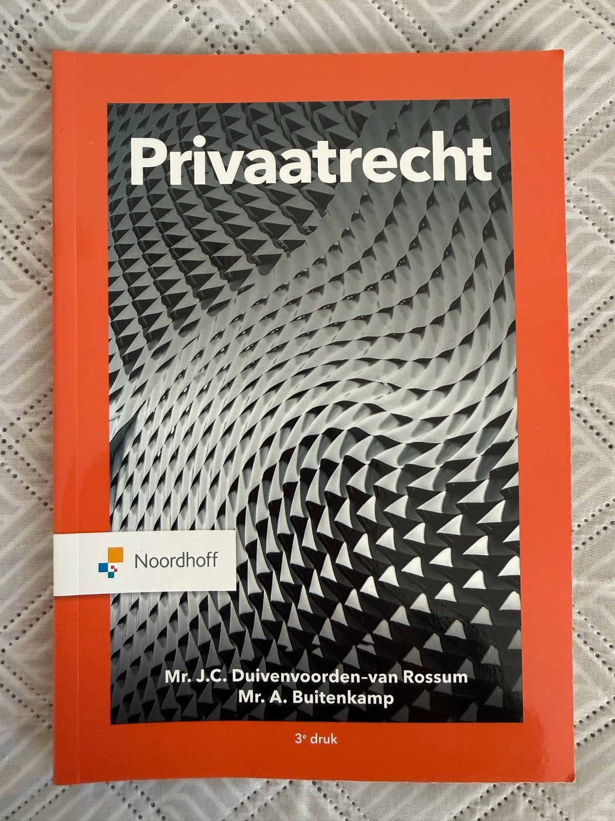 Privaatrecht 3e druk - Noordhoff, Boeken, Ophalen of Verzenden, Gamma, Zo goed als nieuw, HBO