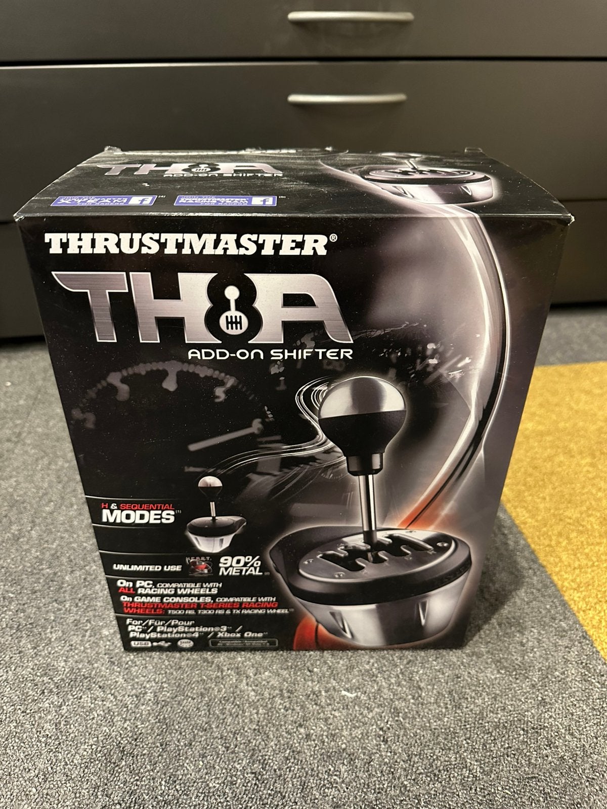 Thrustmaster TH8A shifter schakelpook, Ophalen of Verzenden, Zo goed als nieuw