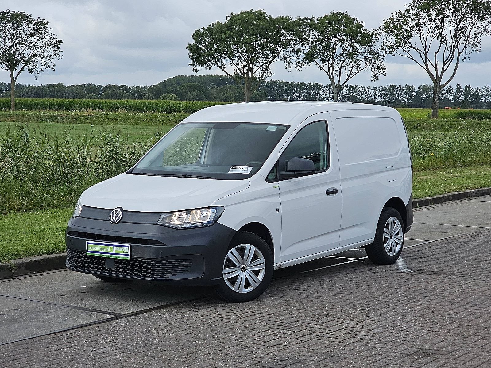 VOLKSWAGEN CADDY 2.0 l1 airco nap euro6!, Gebruikt, Volkswagen, Wit, 2 stoelen