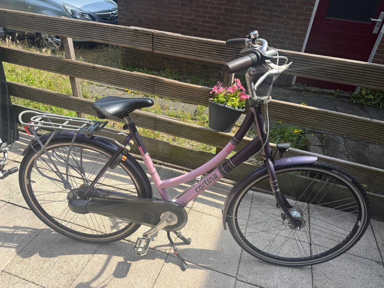 Cortina damesfiets 28 inch, Fietsen en Brommers, Fietsen | Dames | Damesfietsen, Ophalen, Zo goed als nieuw