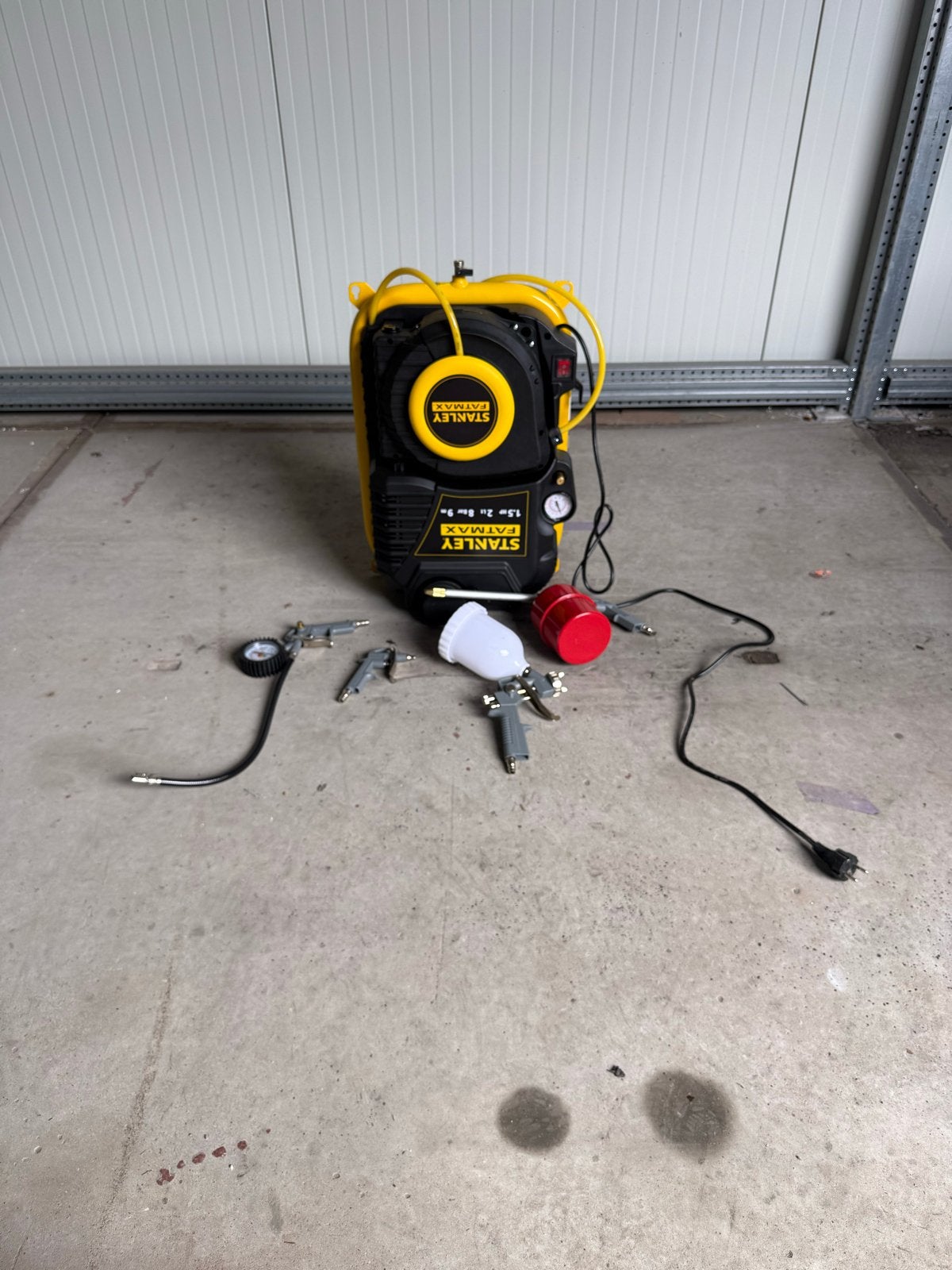 Stanley Fatmax Compressor met accessoires, Ophalen, Nieuw