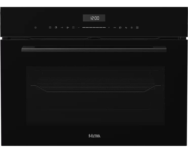 Etna CM250ZT Inbouw Oven met Magnetronfunctie Zwart, Ophalen, Combimagnetron, Gebruikt, Hete lucht
