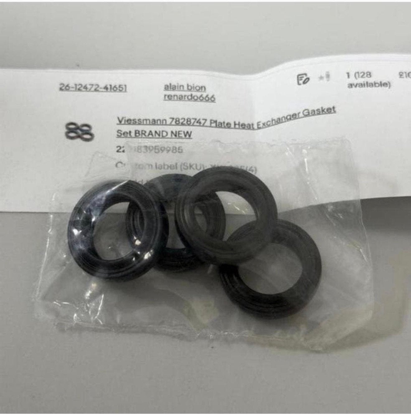 VIESSMANN 7828747 Platen warmtewisselaar Pakkingset nieuw, Nieuw, M, Ophalen of Verzenden, M