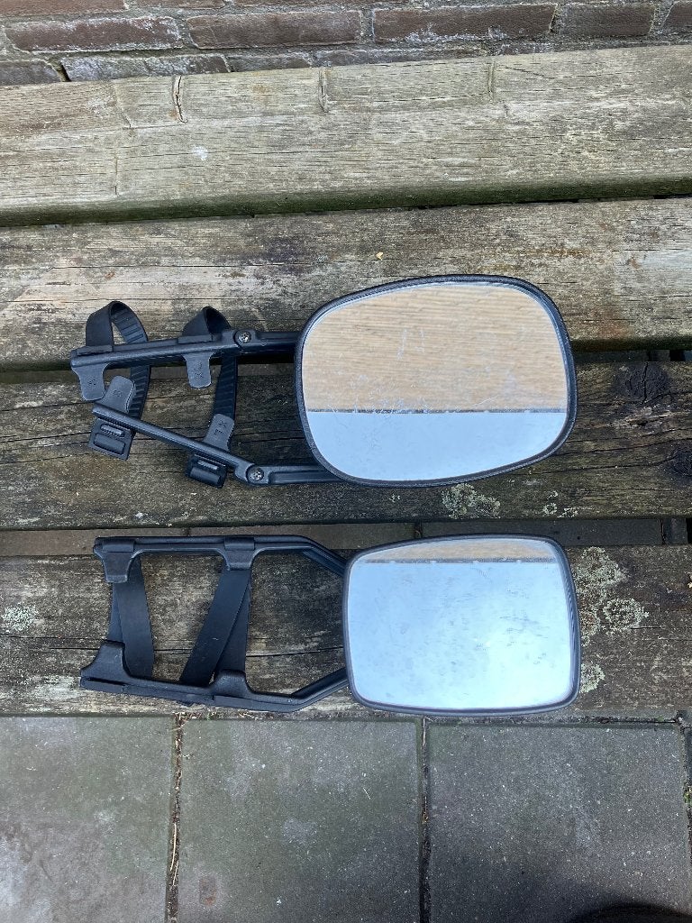 AUTOSPIEGELS VOOR CARAVAN, Ophalen, Gebruikt