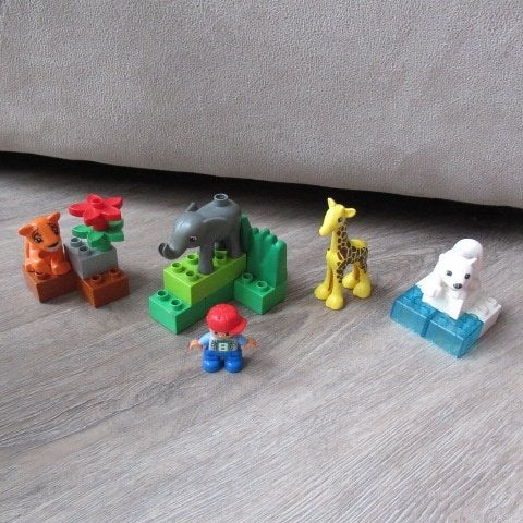 duplo baby dierentuin, Ophalen of Verzenden, Gebruikt, Duplo
