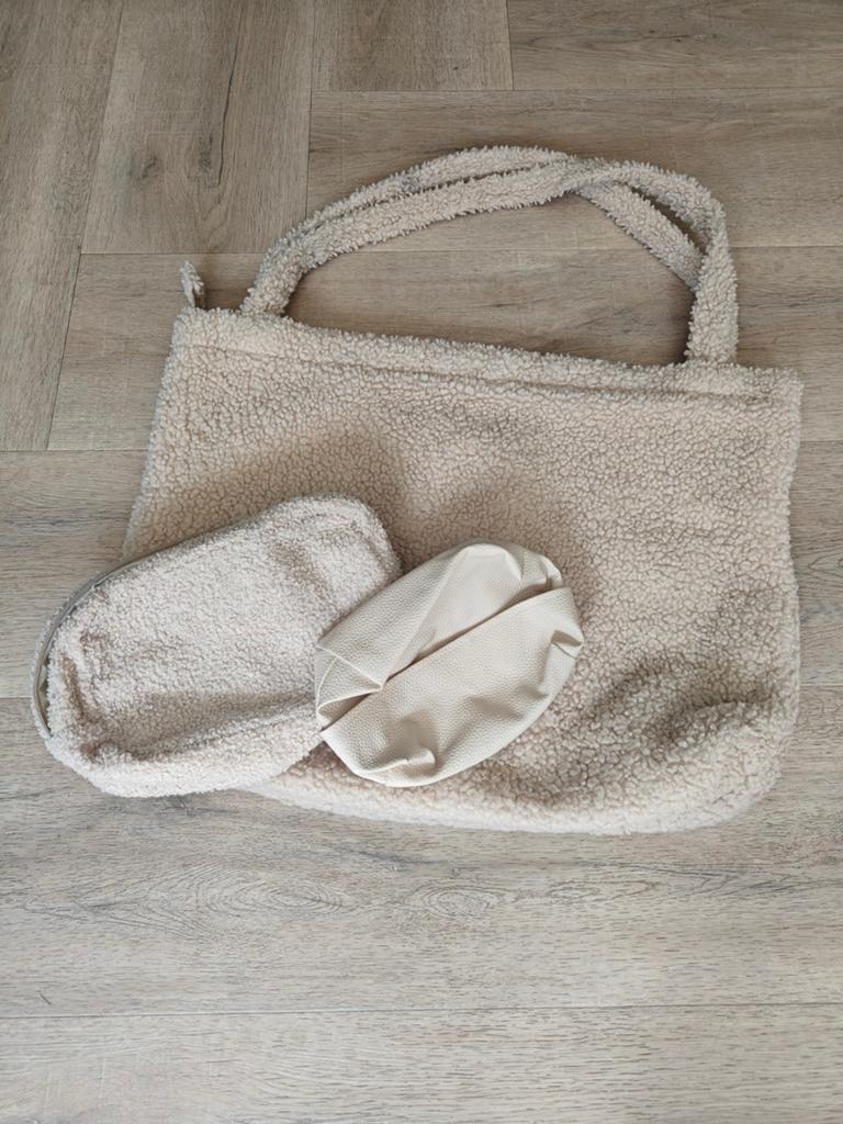 Teddy luiertas met bijpassende etuis, Ophalen, Zo goed als nieuw