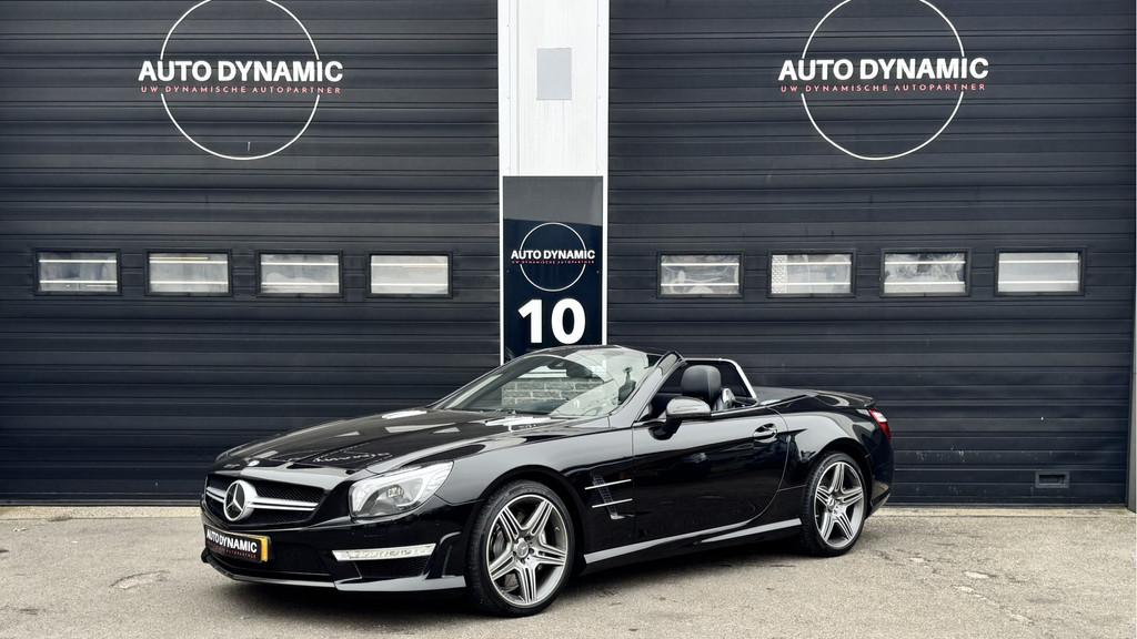 Mercedes-Benz SL-Klasse AMG 63 V8 Biturbo | Panodak | Nieuws, Auto's, Automaat, Achterwielaandrijving, Gebruikt, Cabriolet