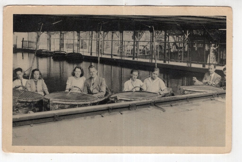 Apeldoorn  Scooters op het Water, Ophalen of Verzenden, 1940 tot 1960, Gelopen, Gelderland