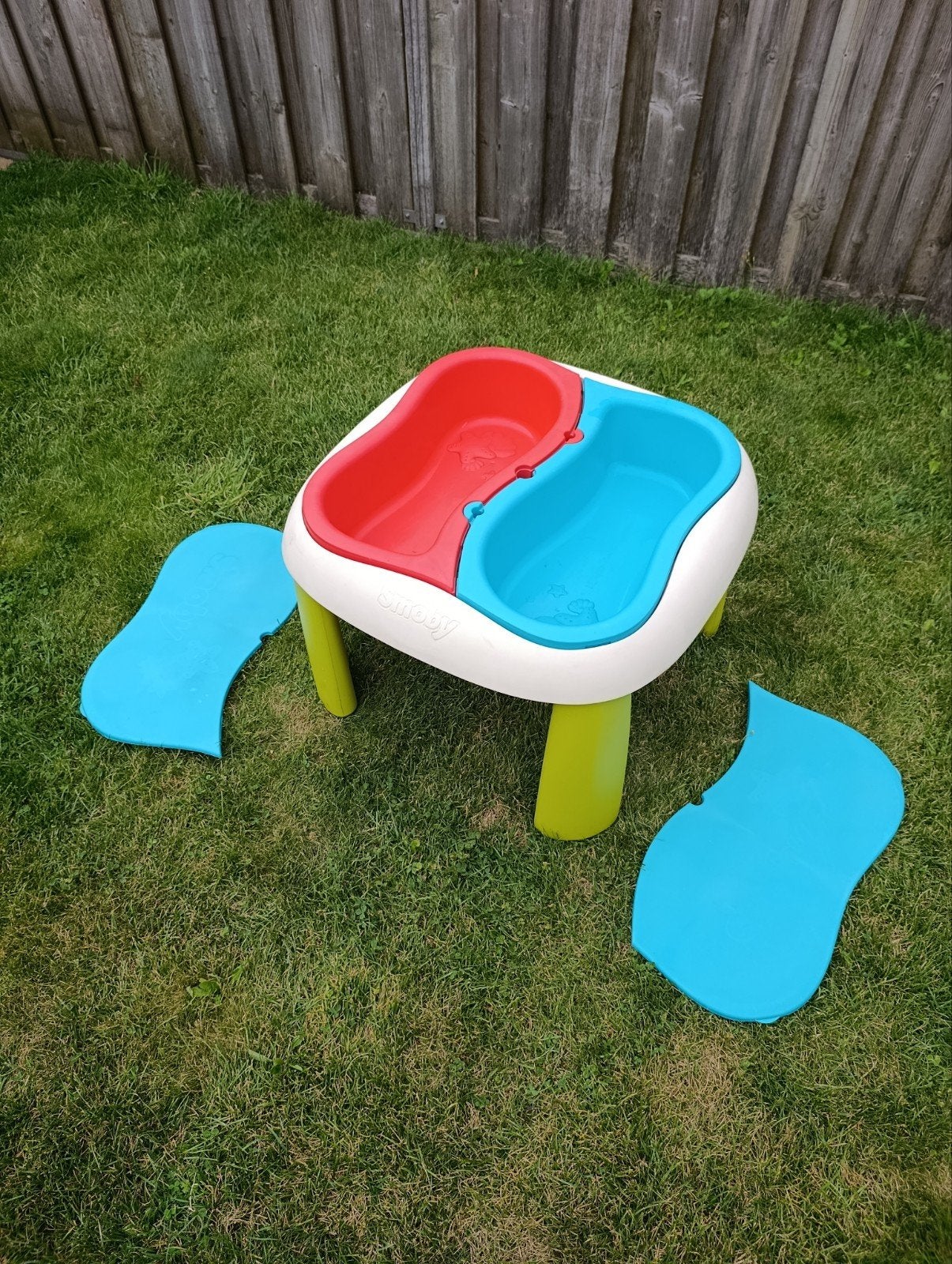 Smoby zand- en watertafel, Kinderen en Baby's, Speelgoed | Buiten | Zandbakken, Ophalen, Gebruikt