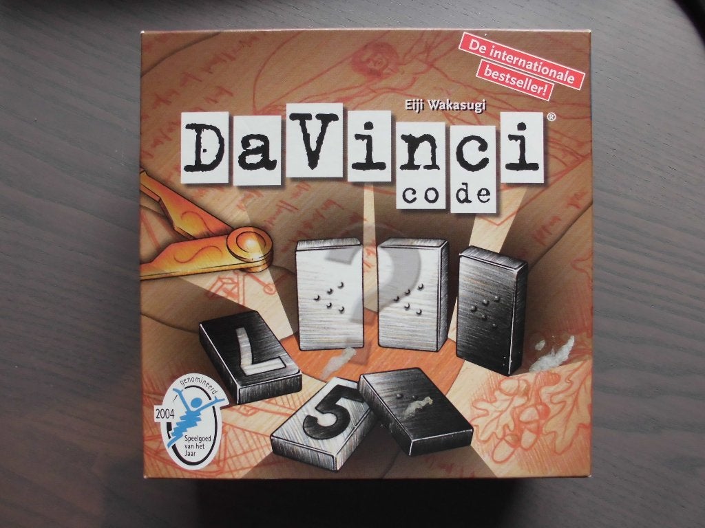 spel davinci code, Hobby en Vrije tijd, Gezelschapsspellen | Bordspellen, Ophalen of Verzenden, Zo goed als nieuw