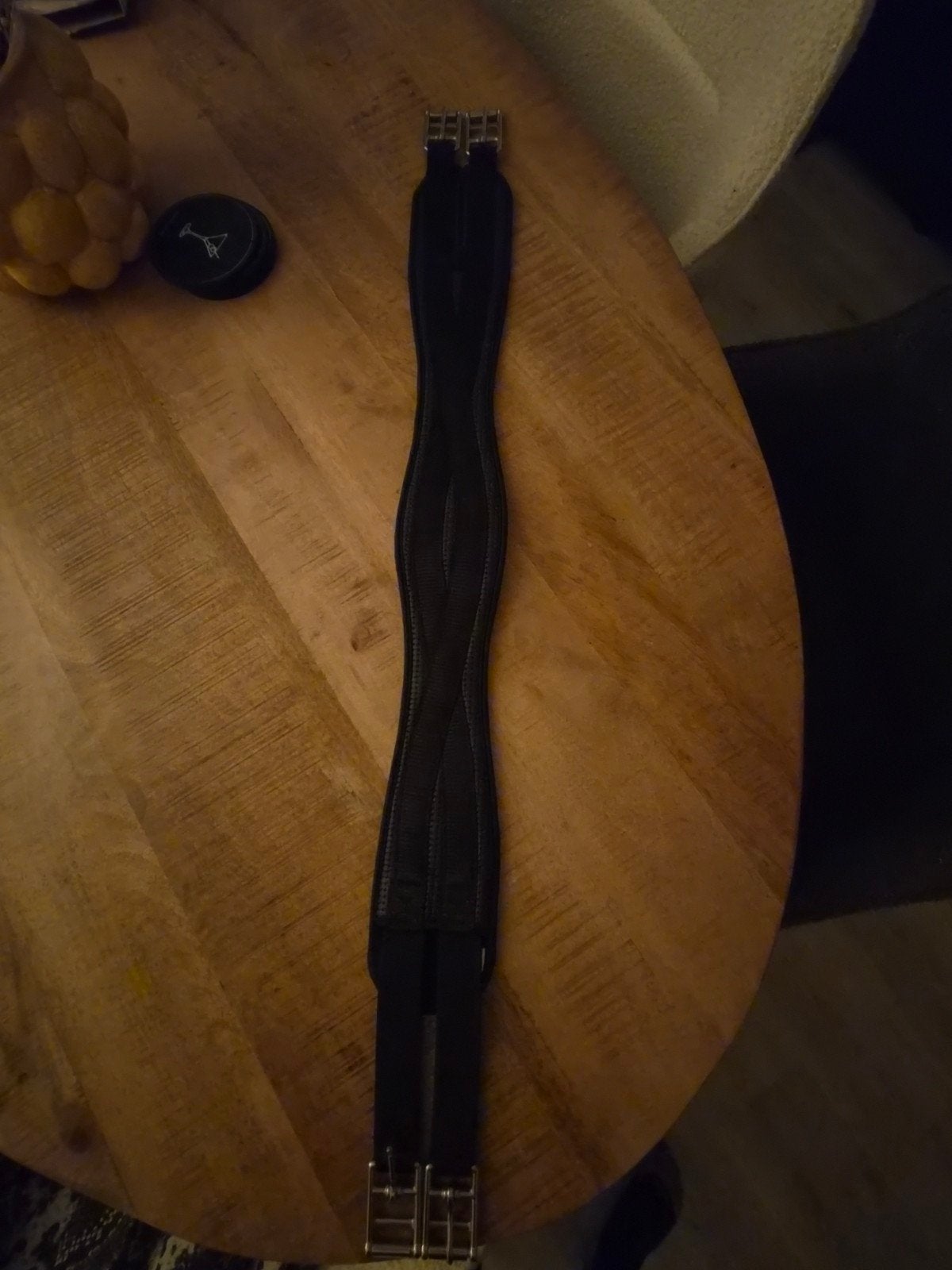 Leren singel nieuw 95cm, Dieren en Toebehoren, Ophalen of Verzenden, Nieuw, Zwart, Singel
