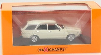 Maxichamps 1:43 Volkswagen Passat Break 1975 wit, -, Nieuw, Ophalen of Verzenden, Maxichamps
