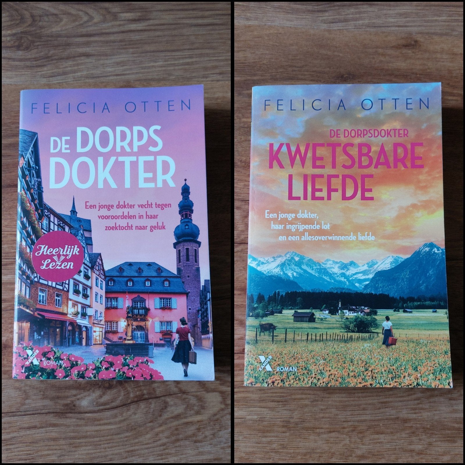 Romans • Felicia Otten • De Dorpsdokter serie, Boeken, Ophalen of Verzenden, Zo goed als nieuw, Felicia Otten