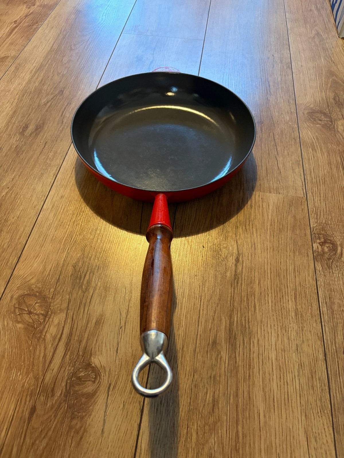 Cousances / Le Creuset Koekenpan 28 cm - Gietijzer Rood, Koekenpan, Gebruikt, Gietijzer, Le Creuset